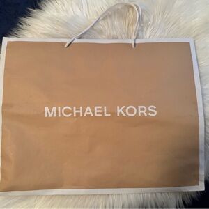 Michael Kors Brown Paper Bag